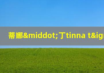 蒂娜·丁tinna tình